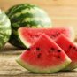 5 Pcs Dark Green Seedless Watermelon Red Inside Fruits
