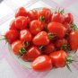 100 Pcs Heirloom Bright Red Strawberry-shaped Tomato Seeds