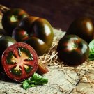 20 Pcs 'Black Pearl' Bright Black Round Cherry Tomato Seeds