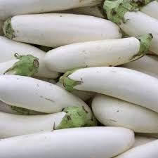 100 Pcs Asian White Eggplant Seeds