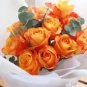50 Pcs Rare Hybrid Yellow Orange Rose Plant Seeds