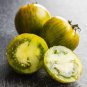 20 Pcs Rare Heirloom Yellow Tomato with Green Stripe Organic Seeds