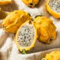 50 Pcs Heirloom Yellow Dragon Fruit Hybrid Pitaya