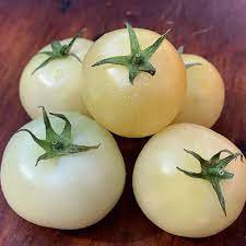 100 Pcs Hot Sale White Tomato Seeds for Home Garden Bonsai Fruits