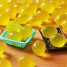 Miniature Glow-in-the-Dark Pear, Resin DIY Fruit Accessory