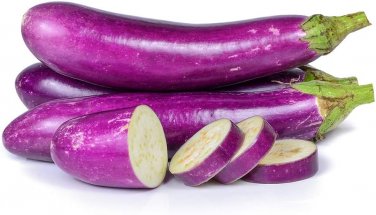 400 Pcs Spring-Summer Eggplant Seeds: Thick-Fleshed, Purple-Red Variety