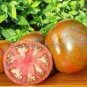 300 Pcs Tomato Coffee Color with Brown Stripes 'Zicai' Vegetable Seeds