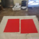 .Lot Of 2 Pen And Gear Red Paper Stock 2 Pocket Folders New.