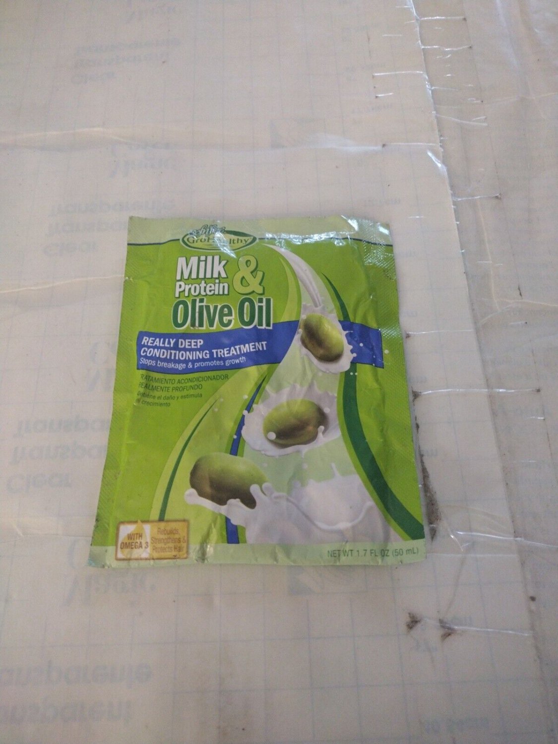 Sofn'Free Milk Protein and Olive Oil Conditioning Treatement Packet 1.7