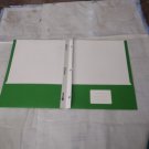 One Pen Gear Green Prong Paper Folders Office Home School New.