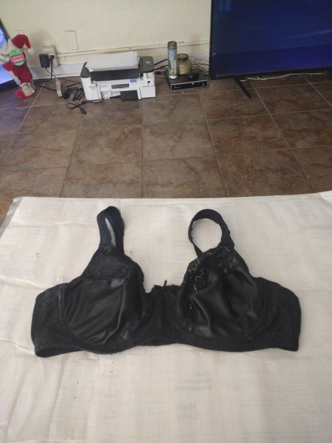 Women's Bra Black Body Brand Size 40C Underwire.