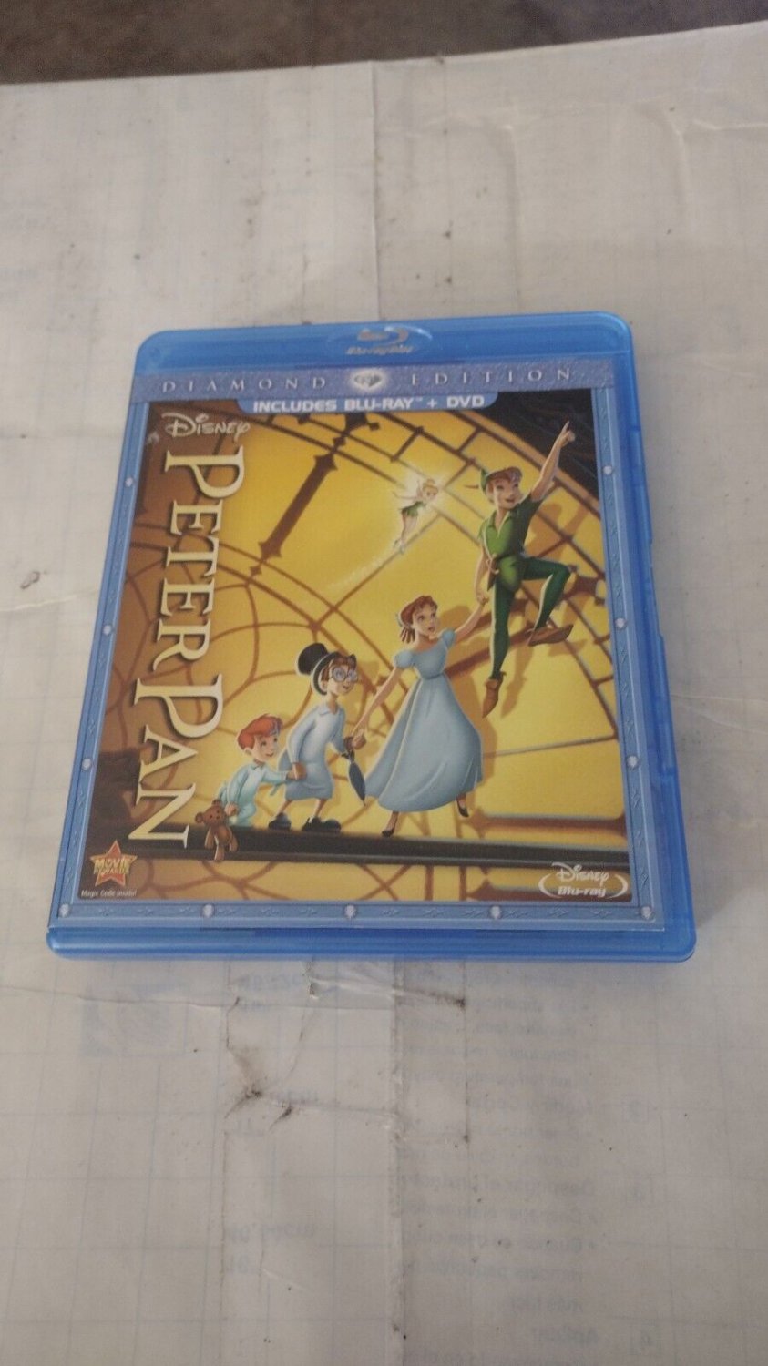 Peter Pan (Blu-ray/DVD, 2013, 2-Disc Set, Diamond Edition)