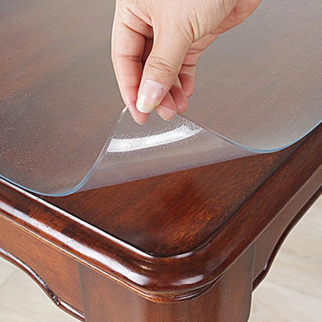Soft Glass Protective Mat PVC Tablecloth