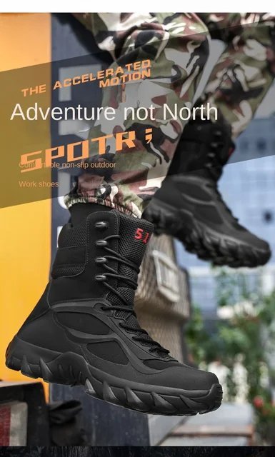 Men Tactical Boots Autumn Special Forces Field Man Boot
