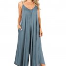 Women New Spaghetti Strap Jumpsuit Comfortable Casual One Piece New All Sizes