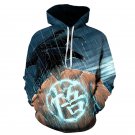 Men's Fashion 3D Print Casual Long Sleeve Hooded