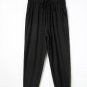 Black Split Long Cardigan and Skinny Pants Lounge Set