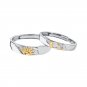 Sun Moon Dual-Color Romantic Matching Jewelry Adjustable Couple Rings