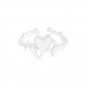 Modern Irregular Heart Star 925 Sterling Silver Adjustable Ring