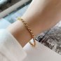 Classic Vintage Twisted Chain 925 Sterling Silver Bracelet