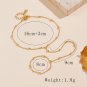 Fashion Shining Beads 925 Sterling Silver Chian Bracelet Ring Set