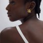 Casual Irregular Fireworks S999 Sterling Silver Luxury Stud Earrings