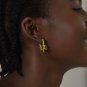 999 Pure Silver Lightweight Women Daily Wear Statement Earrings