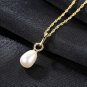 Simple Natural Pearls 925 Silver Necklace