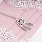 Trendy Hollow Flower Tassel 925 Silver Charm