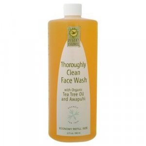 Desert Essence Thoroughly Clean Face Wash with Tea Tree Oil - Refill - 32 oz 960 ml