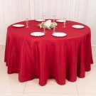 Wine 120 Inch Round Tablecloth Table Cover Home Wedding Party Supplies