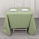 70" X 70" Eucalyptus Green Premium Polyester Square Tablecloth Home Wedding Party Supplies