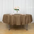 20 Taupe 90" Round Polyester Tablecloths Restaurant Home Wedding Party Supplies