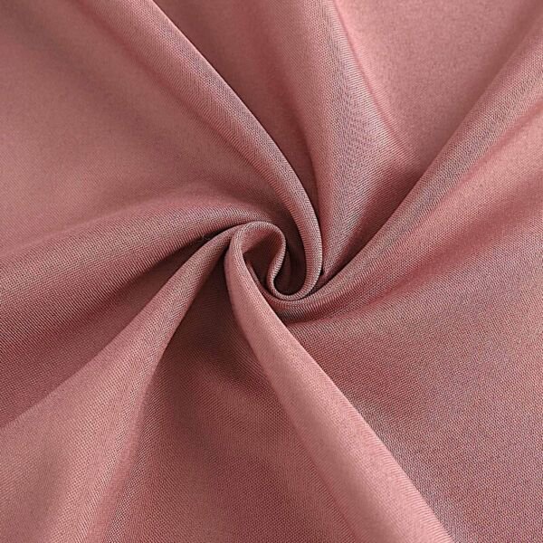 5 Cinnamon Rose 108" Round Polyester Tablecloths Affordable Home Wedding Party Supplies