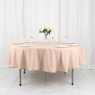 15 Nude 90" Round Polyester Tablecloths Restaurant Home Wedding Party Supplies