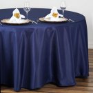 5 Navy Blue 108" Round Polyester Tablecloths Tabletop Home Wedding Party Supplies