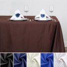 6 Pcs 50X120" Rectangle Polyester Tablecloths On Home Wedding Party Supplies