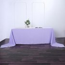 Lavender Polyester 90X156" Rectangle Tablecloths Linens Home Wedding Party Supplies