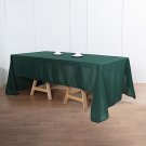 Hunter Green 60X126 Rectangle Polyester Tablecloth Kitchen Home Wedding Party Supplies