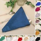 25 20X20" Premium Velvet Napkins Wedding Table Linens Decorations