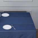Dark Blue 14X108" Faux Denim Polyester Table Top Runner Wedding Decorations