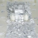 2000 Silver Silk Rose Petals Wedding Light Gray Light Gray Decorations