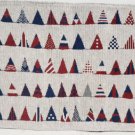 Set Of 2 Tapestry 13"X19" Worldinternational Flags Banners5 Raws Placemats