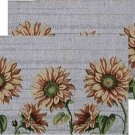 Set Of 2 Same Kitchen Tapestry 13" X 19" 5 Sunflowers Oney Placemats