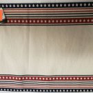 Set Of 4 Sack Woven Fabric Kitchen 13" X 19" Patrioticusa Frame Placemats