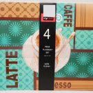 Set Of 4 Vinyl With Foam Back 12" X 18" Coffee Cup Spoon Vip Chef Placemats