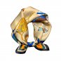 100% Silk Scarf Women Vintage Horse Carriag Kerchief Small Square Bandana 53cm