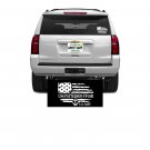 USS PATTERSON FF-1061  REAR WINDOW DECAL.  NEW.  WHITE