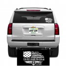 USS PAUL HAMILTON DDG-60  REAR WINDOW DECAL.  NEW.  WHITE