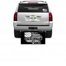 USS NICHOLAS FFG-47  REAR WINDOW DECAL.  NEW.  WHITE